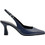 Lodi Γόβες Slingback Δερμάτινες με Λεπτό Χαμηλό Τακούνι Navy Μπλε GELINES-X-C0