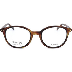 Safilo CERCHIO 02 SX7 Ανδρικός Σκελετός Γυαλιών Οράσεως Κοκάλινος Ταρταρούγα