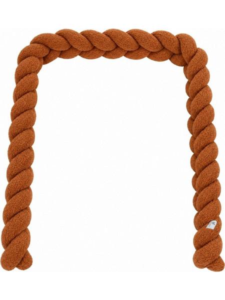 Cangaroo Boucle Dream Πάντα Κούνιας Πλεξούδα Καφέ 10x235cm