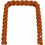 Cangaroo Boucle Dream Πάντα Κούνιας Πλεξούδα Καφέ 10x235cm
