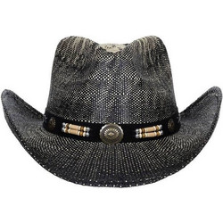 MFH Texas Ανδρικό Καπέλο Cowboy Υφασμάτινο Γκρι