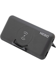 Nebo PBK-0010-G Wireless Power Bank 10000mAh με Θύρα USB-A & Θύρα USB-C Power Delivery Black