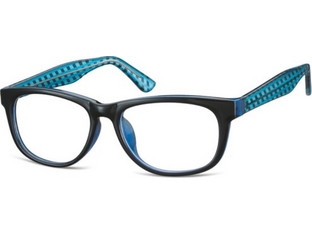 Sunoptic CP171C Ανδρικός Σκελετός Γυαλιών Οράσεως Κοκάλινος Μαύρος Μπλε