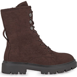 Seven Γυναικεία Αρβυλάκια Suede Σοκολατί X335S5292-504