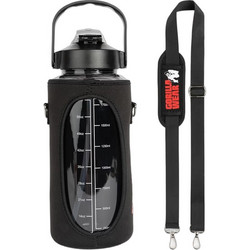 Gorilla Wear Bottle With Sleeve Black 2lt