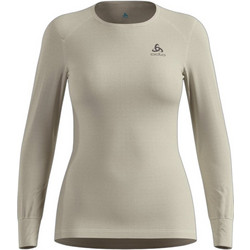 Odlo Γυναικείο Αθλητικό T-Shirt Μπεζ 159101-10867