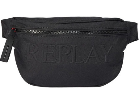 Replay Lettering Ανδρικό Τσαντάκι Μέσης Μαύρο FM00GH.000.A7243T-C098