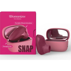 Womanizer Snap Κλειτοριδικός Δονητής 5.8cm Ροζ