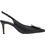 Haralas Γόβες Slingback με Τακούνι Στιλέτο με Στρας Μαύρες 28680