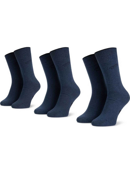 Camel Active Ανδρικές Κάλτσες Ψηλές Navy Μπλε 3Pack CA262-6593