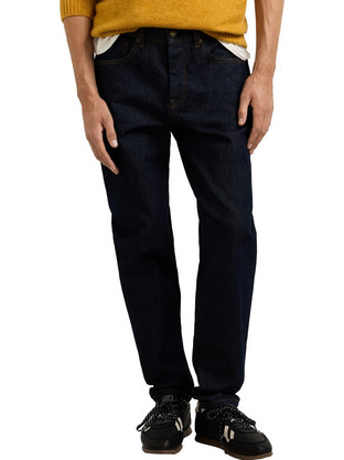 Pepe Jeans Camden Ανδρικό Τζιν Παντελόνι Κανονική Εφαρμογή Navy Μπλε PM20840316C3
