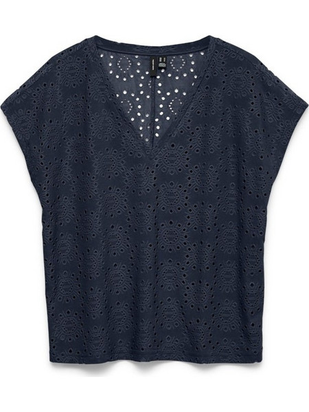 Vero Moda Γυναικείο Καλοκαιρινό Top Navy Μπλε 10344367