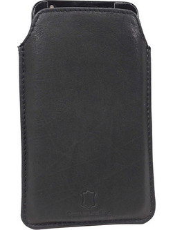 DOMLEATHERS DOMLEATHERS ΔΕΡΜΑΤΙΝΗ ΘΗΚΗ SMARTPHONE 5 ΙΝΤΣΩΝ DCGL235 ΜΑΥΡΟ