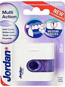 Jordan Multi Whitening Action Οδοντικό Νήμα 25m