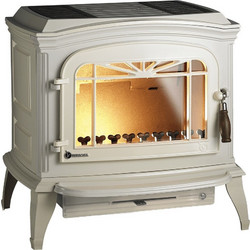 Invicta Bradford Creme Ατσάλινη Ξυλόσομπα 9kW