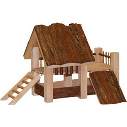 Ξύλινο Σπιτάκι Για Χαμστεράκι ΜxΠxΥ 34 x 27 x 22 εκ