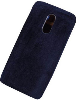 Μαλακή Γούνινη Θήκη Πλάτης για Xiaomi Redmi 5 Plus - Σκούρο Μπλε