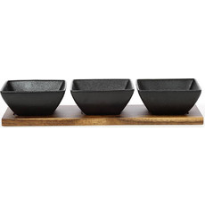 ΠΙΑΤΕΛΑ CRYSPO TRIO ΑCACIA 3ΜΠΟΛ ΚΕΡΑΜΙΚΑ 3TMX 31,5Χ10CM