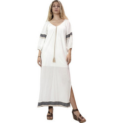 AGGEL Midi Καθημερινό Φόρεμα Μπεζ S19005