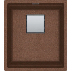 Franke Kubus 2 KNG 110-37 Υποκαθήμενος Νεροχύτης Γρανίτη Copper Gold 41x46cm