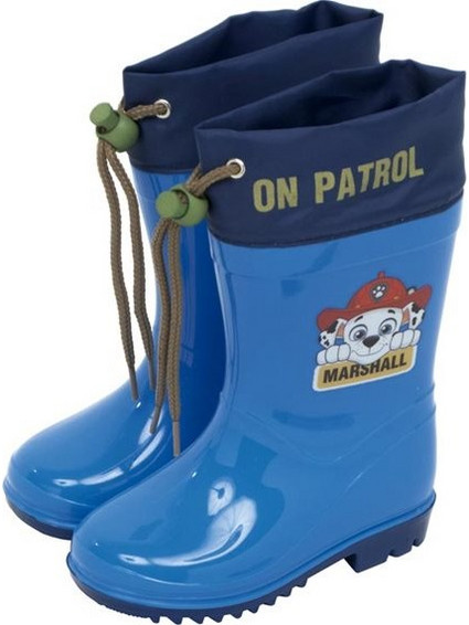 Nickelodeon Παιδικές Γαλότσες Μπλε Paw Patrol Νούμερο 22