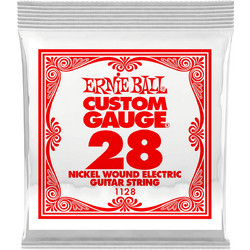 Ernie Ball 1128 Χορδή Ηλεκτρικής Κιθάρας Nickel Plated Steel 28"