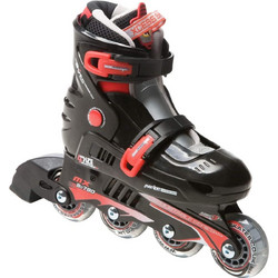 Xcess Inline Rollers Παιδικά Μαύρα Κόκκινα MX-S780