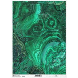 Ριζόχαρτο gemstones green A4 21x29.7εκ 25323