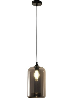 Fabas Luce Silo Κρεμαστό Φωτιστικό Οροφής Μονόφωτο Μαύρο 3491-40-126