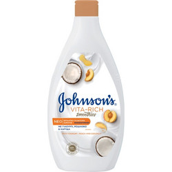 Johnson's Vita Rich Peach & Coconut Ενυδατική Lotion Σώματος 400ml