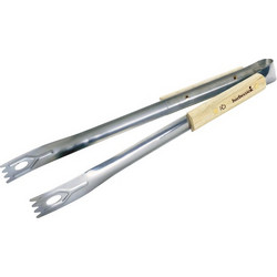 Barbecook Λαβίδα Ανοξείδωτη με Ξύλινη Λαβή 40cm