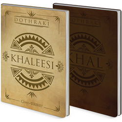 Game of Thrones (Dothraki) Flexi-Cover A5 Notebook (SR72855)