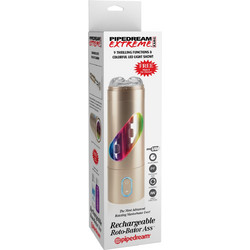 Pipedream Extreme Rechargeable Roto-Bator Ass Pocket Anal Αυνανιστήρι με Δόνηση Gold
