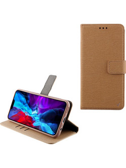 Volte-Tel Allure Magnet Book Stand Clip Θήκη Πορτοφόλι Gold (iPhone 12 Pro / 12)