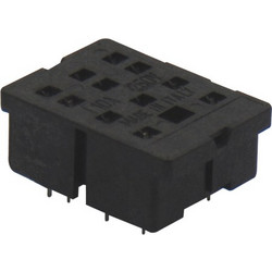 ΒΑΣΗ PCB 2P ΓΙΑ RELAY ΜΕΣΑΙΟ ΜΑΥΡΗ PT78602 TYC