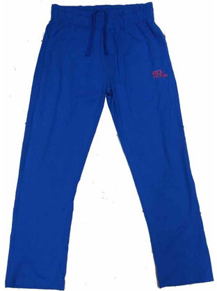 Body Action Relaxed Fit Ανδρικό Παντελόνι Φόρμας Royal Blue 023414