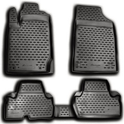 Novline ΜΑΡΚΕ ΠΑΤΑΚΙΑ ΣΕ ΣΚΑΦΗ TPE ΛΑΣΤΙΧΟ ΓΙΑ MITSUBISHI L200 2D 04/2010-2015 ΣΕ ΑΝΘΡΑΚΙ ΣΚΟΥΡΟ ΓΚΡΙ ΧΡΩΜΑ NOVLINE - 4 ΤΕΜ. NLC.35.26.211KN/NV