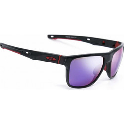 Oakley Crossrange XL 9360 05 Ανδρικά Γυαλιά Ηλίου Τετράγωνα Κοκάλινα Μαύρα με Ροζ Καθρέπτης Φακό