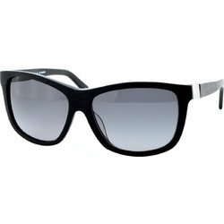 Jil Sander JS681S 001 Γυναικεία Γυαλιά Ηλίου Τετράγωνα Κοκάλινα Μαύρα με Μαύρο Degradee Φακό