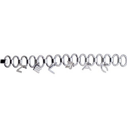 Carven Γυναικείο Βραχιόλι Ασημί CAB737-SILVER