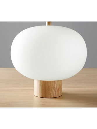 LEDS C4 LEDs C4 Ilargi Wood Επιτραπέζια Ξύλινα Φωτιστικά Πορτατίφ (10-6010-93-F9)