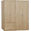 HomeMarkt Τετράφυλλη Ντουλάπα Ρούχων Sonoma 160x42x181cm HM11351.02