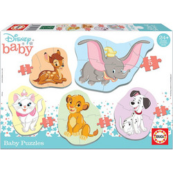 Παιδικό Puzzle Educa Disney Baby Animals 2x3 + 2x4 + 5 Κομμάτια 18591