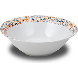 Σαλατιέρα πορσελάνινη Maiolica orange 23cm