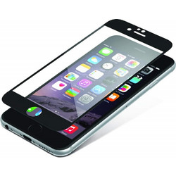 Zagg InvisibleSHIELD Full Face Tempered Glass iPhone 6 / 6S Plus Black (200-106-202)