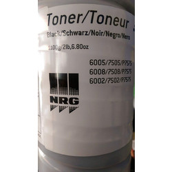 Original NRG Toner Black 6002 6005 6008 7502 7505 7508 P7575 P 7575