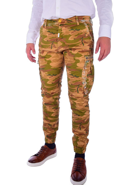COZI ΠΑΝΤΕΛΟΝΙ ΜΕ ΕΞΩΤΕΡΙΚΕΣ ΤΣΕΠΕΣ CARGO ARMY (ΠΑΡΑΛΛΑΓΗΣ) SLIM FIT