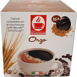 Tiziano Bonini Κάψουλες Espresso Orzo Συμβατές με Μηχανή Dolce Gusto 16τμχ