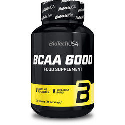 Biotech USA BCAA 6000 100 Ταμπλέτες