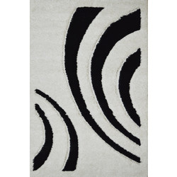 Sprintzio Χαλί 160x230cm City 7703 White - Black